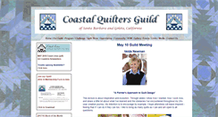 Desktop Screenshot of coastalquilters.org