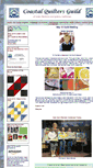 Mobile Screenshot of coastalquilters.org